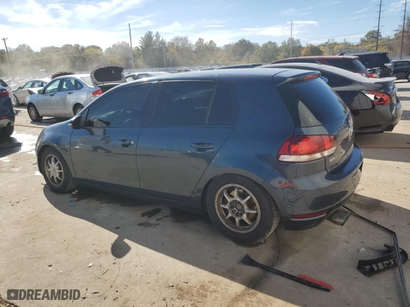 2010 Volkswagen Golf with VIN WVWDB7AJ6AW281778, listed as a Copart auction lot 76127374 with 214,535 mi miles and Non Repairable. Bid and sale history available at carsss.com. Image 2.