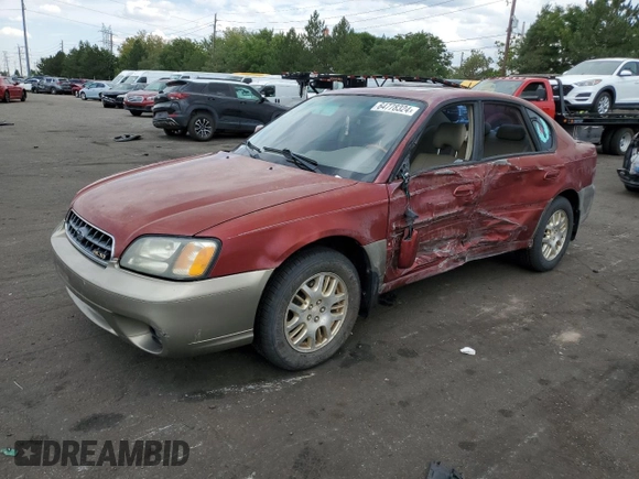 2003 Subaru Legacy Outback with VIN 4S3BE896337217280, listed as a Copart auction lot 64778324 with 226,801 mi miles and Salvage title. Bid and sale history available at DreamBid. Image 1.