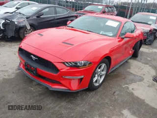2018 Ford Mustang EcoBoost with VIN 1FA6P8TH1J5158699, listed as a IAAI auction lot 41185702 with 128,862 mi miles and . Bid and sale history available at carsss.com. Image 2.