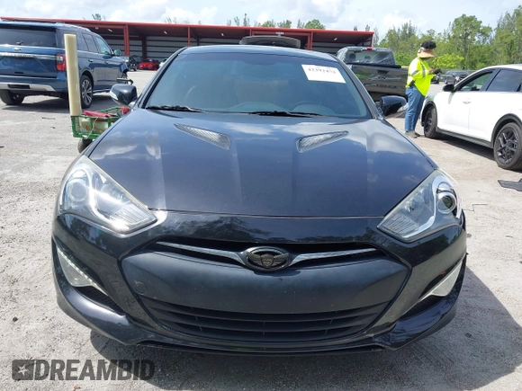 2013 Hyundai Genesis Coupe Grand Touring with VIN KMHHU6KJ4DU084544, listed as a IAAI auction lot 42392452 with 58,916 mi miles and . Bid and sale history available at DreamBid. Image 12.