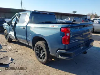 2024 Chevrolet Silverado 1500 Custom with VIN 1GCPDBEK4RZ220064, listed as a IAAI auction lot 41626797 with Not Provided miles and . Bid and sale history available at DreamBid. Image 3.
