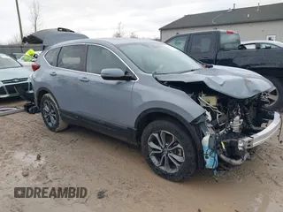 2022 Honda CR-V EX-L with VIN 2HKRW2H87NH637733, listed as a IAAI auction lot 41723047 with 54,670 mi miles. Bid and sale history available at carsss.com. Image 1.