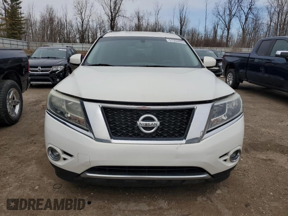 2014 Nissan Pathfinder SL z VIN 5N1AR2MMXEC671275, wystawiony jako Copart lot #51364405 z przebiegiem 160 087 mil mil oraz Czysty tytuł • Clean title. Historia ofert i sprzedaży dostępna na DreamBid. Obrazek 5.