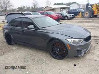 2017 BMW M3 z VIN WBS8M9C34H5G85356, wystawiony jako IAAI lot #41423702 z przebiegiem Nie podano mil oraz . Historia ofert i sprzedaży dostępna na DreamBid. Obrazek 1.