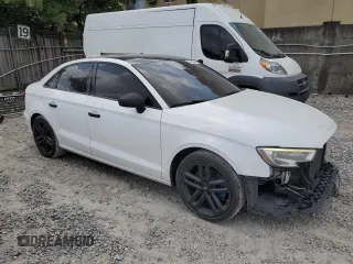 2017 Audi A3 Sedan Premium with VIN WAUAUGFF0H1040546, listed as a Copart auction lot 53949544 with 108,332 mi miles. Bid and sale history available at carsss.com. Image 4.