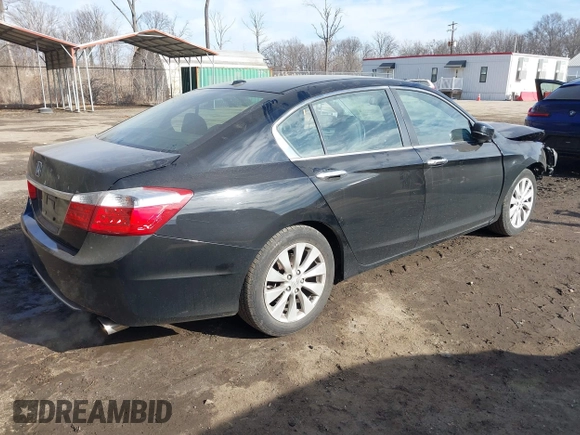 2014 Honda Accord EX-L with VIN 1HGCR2F81EA217717, listed as a IAAI auction lot 41660980 with 138,163 mi miles and . Bid and sale history available at carsss.com. Image 4.