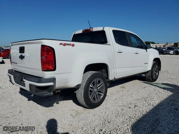 2020 Chevrolet Colorado 4WD Work Truck with VIN 1GCGTBEN9L1226431, listed as a Copart auction lot 47092225 with 40,591 mi miles and Non Repairable. Bid and sale history available at carsss.com. Image 3.