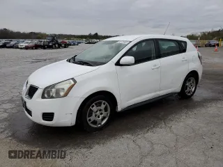 2010 Pontiac Vibe w/1SB with VIN 5Y2SP6E07AZ411442, listed as a Copart auction lot 49724955 with 82,315 mi miles and Salvage Title. Bid and sale history available at carsss.com. Image 1.