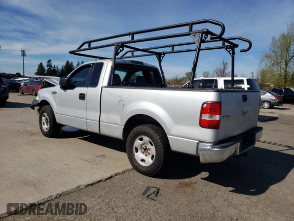 2005 Ford F-150 XL with VIN 1FTRF12235NA82990, listed as a Copart auction lot 50436745 with Not provided miles and Salvage title. Bid and sale history available at DreamBid. Image 2.