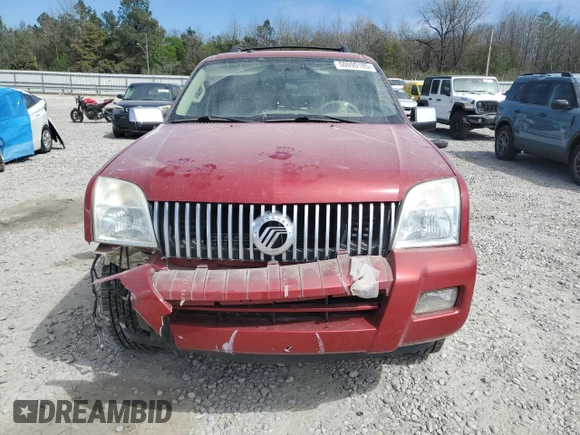 2010 Mercury Mountaineer Premier with VIN 4M2EN3JE8AUJ01116, listed as a Copart auction lot 50090185 with 138,616 mi miles and Salvage title. Bid and sale history available at DreamBid. Image 5.