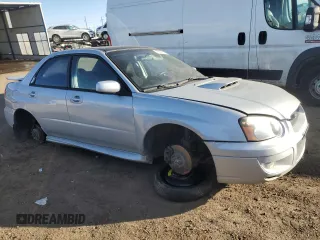 2005 Subaru Impreza Sedan (Natl) WRX with VIN JF1GD29625G524325, listed as a Copart auction lot 46865355 with 187,544 mi miles and Salvage Title. Bid and sale history available at carsss.com. Image 4.