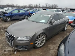 2012 Audi A7 3.0 Premium Plus with VIN WAUYGAFC3CN050160, listed as a Copart auction lot 52373125 with 127,617 mi miles and Clean Title. Bid and sale history available at carsss.com. Image 1.