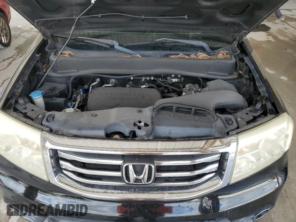 2013 Honda Pilot EX-L with VIN 5FNYF3H51DB008070, listed as a Copart auction lot 55034045 with 72,688 mi miles and Salvage Title. Bid and sale history available at DreamBid. Image 12.