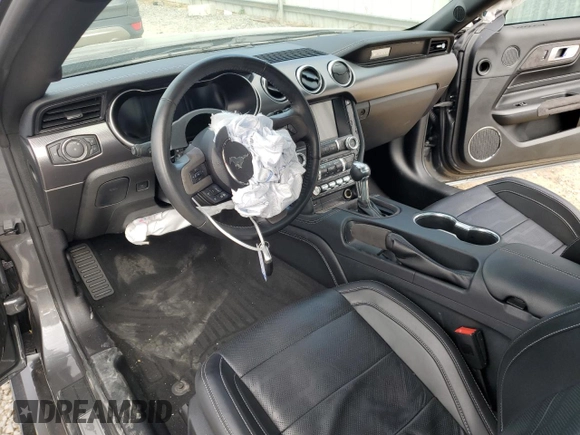 2021 Ford Mustang EcoBoost with VIN 1FA6P8TH8M5157134, listed as a Copart auction lot 41730723 with 15,873 mi miles and . Bid and sale history available at DreamBid. Image 8.