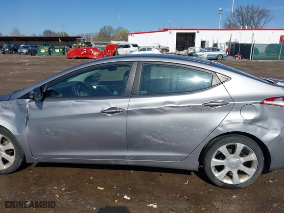 2012 Hyundai Elantra GLS with VIN KMHDH4AE2CU274806, listed as a IAAI auction lot 41893318 with 172,480 mi miles. Bid and sale history available at carsss.com. Image 14.