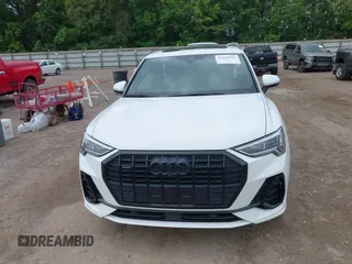 2022 Audi Q3 S line Premium Plus with VIN WA1EECF39N1025078, listed as a IAAI auction lot 42210251 with 28,841 mi miles and . Bid and sale history available at DreamBid. Image 12.