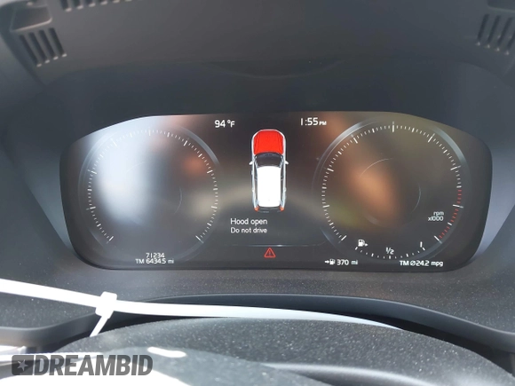 2019 Volvo XC60 Momentum with VIN LYV102DKXKB224961, listed as a IAAI auction lot 42377394 with 71,234 mi miles and . Bid and sale history available at DreamBid. Image 7.