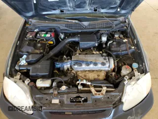 1998 Honda Civic DX with VIN 2HGEJ6343WH121454, listed as a Copart auction lot 47982075 with 215,221 mi miles and Salvage Title. Bid and sale history available at DreamBid. Image 11.