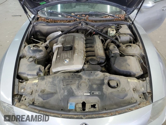 2006 BMW Z4 3.0i with VIN 4USBU33546LW59089, listed as a Copart auction lot 52012285 with 134,943 mi miles and Clean Title. Bid and sale history available at carsss.com. Image 11.
