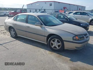 2003 Chevrolet Impala LS with VIN 2G1WH55K039109636, listed as a IAAI auction lot 42115109 with 110,629 mi miles and . Bid and sale history available at DreamBid. Image 1.