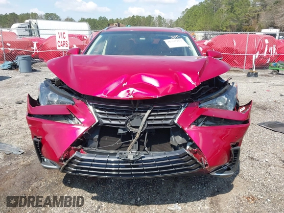 2019 Lexus NX with VIN JTJYARBZXK2142019, listed as a IAAI auction lot 41797253 with 39,679 mi miles. Bid and sale history available at carsss.com. Image 12.
