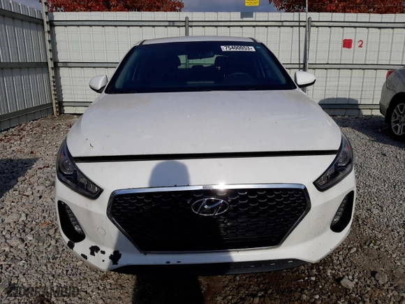 2018 Hyundai Elantra GT with VIN KMHH35LE5JU058934, listed as a Copart auction lot 75400053 with 48,833 mi miles. Bid and sale history available at carsss.com. Image 5.