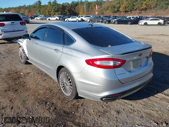 2016 Ford Fusion Titanium with VIN 3FA6P0K9XGR100723, listed as a IAAI auction lot 40627172 with 1 mi miles. Bid and sale history available at carsss.com. Image 3.