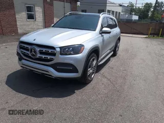 2021 Mercedes-Benz GLS 450 with VIN 4JGFF5KE1MA481094, listed as a Copart auction lot 67076075 with 88,948 mi miles and Clean title. Bid and sale history available at DreamBid. Image 2.