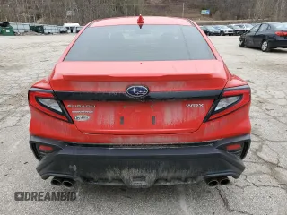 2023 Subaru WRX Premium with VIN JF1VBAF6XP9808546, listed as a Copart auction lot 43581465 with 24,910 mi miles and Salvage Title. Bid and sale history available at carsss.com. Image 6.