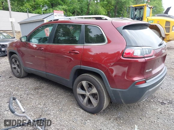 2019 Jeep Cherokee Limited with VIN 1C4PJMDX3KD235353, listed as a IAAI auction lot 42356341 with 104,109 mi miles and . Bid and sale history available at DreamBid. Image 3.