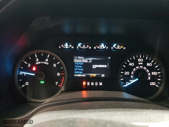 2019 Ford F-150 XL with VIN 1FTEW1E4XKKE10396, listed as a Copart auction lot 51254325 with 141,064 mi miles and Salvage Title. Bid and sale history available at carsss.com. Image 9.