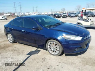 2013 Dodge Dart Limited with VIN 1C3CDFCH9DD147636, listed as a IAAI auction lot 41813003 with 115,934 mi miles. Bid and sale history available at carsss.com. Image 1.