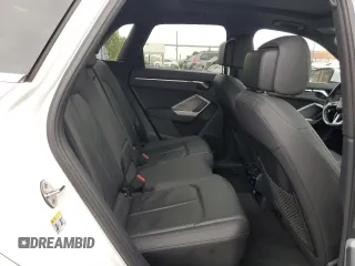 2021 Audi Q3 Premium with VIN WA1AUCF39M1061658, listed as a Copart auction lot 50717875 with 87,363 mi miles and Salvage title. Bid and sale history available at DreamBid. Image 11.
