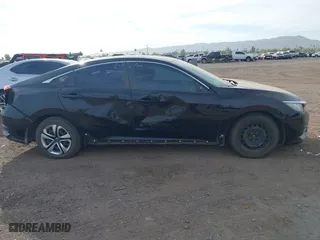 2017 Honda Civic Sedan LX with VIN 19XFC2F53HE055853, listed as a IAAI auction lot 41906645 with 186,109 mi miles. Bid and sale history available at carsss.com. Image 13.