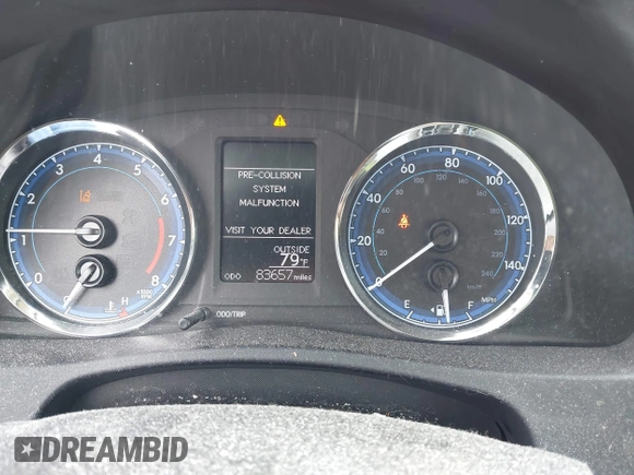 2018 Toyota Corolla L with VIN 2T1BURHE7JC038172, listed as a IAAI auction lot 42473864 with 83,657 mi miles and . Bid and sale history available at DreamBid. Image 7.
