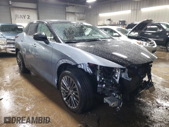 2023 Lexus RZ 450e Premium z VIN JTJAAAAB1PA004373, wystawiony jako Copart lot #48545194 z przebiegiem 21 710 mil mil oraz Szkoda całkowita • Salvage title. Historia ofert i sprzedaży dostępna na DreamBid. Obrazek 4.