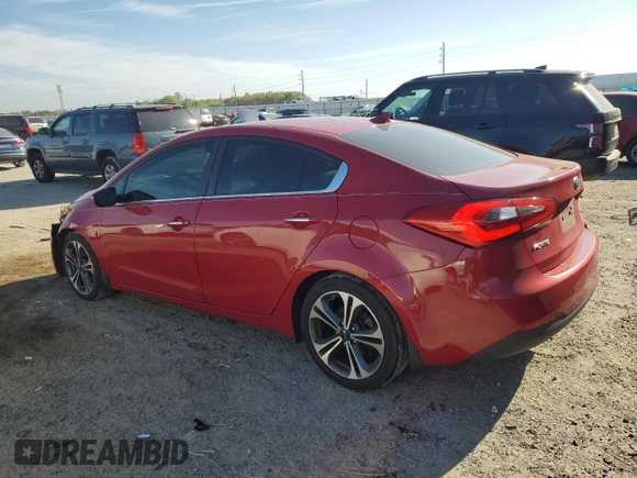 2015 Kia Forte EX with VIN KNAFZ4A82F5264566, listed as a Copart auction lot 49129435 with 141,378 mi miles and Salvage Title. Bid and sale history available at carsss.com. Image 2.