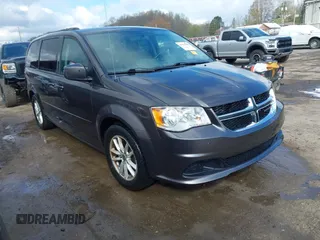 2015 Dodge Grand Caravan SXT with VIN 2C4RDGCG8FR541373, listed as a IAAI auction lot 41990500 with 114,100 mi miles and . Bid and sale history available at DreamBid. Image 1.