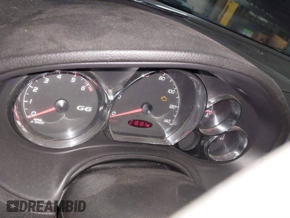 2006 Pontiac G6 6-Cyl z VIN 1G2ZG558764275630, wystawiony jako IAAI lot #41446766 z przebiegiem 218 181 mil mil oraz . Historia ofert i sprzedaży dostępna na DreamBid. Obrazek 7.