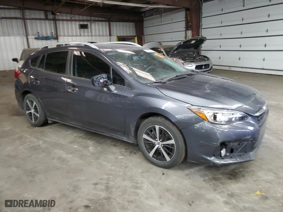 2023 Subaru Impreza Premium with VIN 4S3GTAV68P3716159, listed as a Copart auction lot 45902825 with 13,902 mi miles and Non Repairable. Bid and sale history available at carsss.com. Image 4.