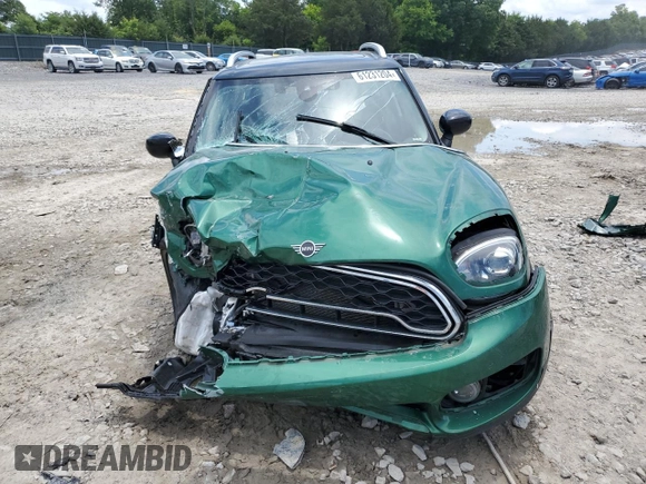 2020 MINI Countryman Cooper S with VIN WMZYX1C06L3L24945, listed as a Copart auction lot 61231204 with Not Provided miles and Salvage Title. Bid and sale history available at carsss.com. Image 5.