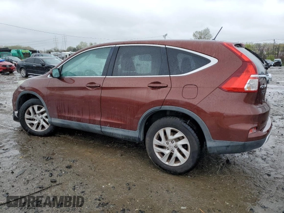 2015 Honda CR-V EX with VIN 2HKRM3H59FH549768, listed as a Copart auction lot 52787325 with 173,504 mi miles and Salvage Title. Bid and sale history available at carsss.com. Image 2.