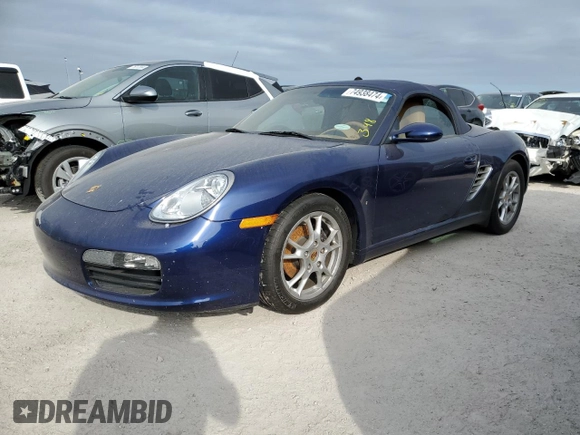 2006 Porsche Boxster with VIN WP0CA298X6U713083, listed as a Copart auction lot 74938474 with Not provided miles and Non repairable. Bid and sale history available at DreamBid. Image 1.