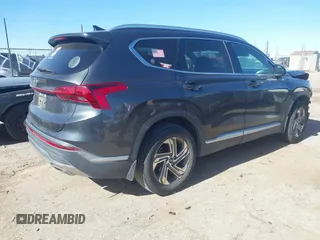 2021 Hyundai Santa Fe SEL with VIN 5NMS24AJ3MH341450, listed as a IAAI auction lot 41389881 with 121,006 mi miles. Bid and sale history available at carsss.com. Image 4.