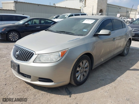 2013 Buick LaCrosse with VIN 1G4GA5E34DF155631, listed as a IAAI auction lot 41912363 with 136,611 mi miles. Bid and sale history available at carsss.com. Image 2.