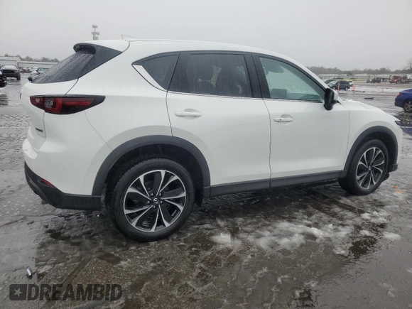 2023 Mazda CX-5 2.5 S Premium Package with VIN JM3KFBDM2P0221164, listed as a Copart auction lot 44208325 with 17,071 mi miles and Salvage Title. Bid and sale history available at carsss.com. Image 3.