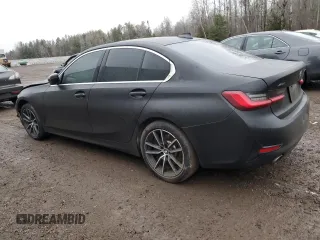 2021 BMW 3 Series 330i xDrive with VIN 3MW5R7J0XM8B98047, listed as a Copart auction lot 82392774 with 0 mi miles and Salvage Title. Bid and sale history available at carsss.com. Image 2.