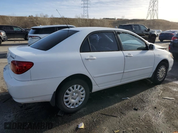 2003 Toyota Corolla CE with VIN 1NXBR32EX3Z057713, listed as a Copart auction lot 85710344 with 188,478 mi miles and Salvage Title. Bid and sale history available at DreamBid. Image 3.
