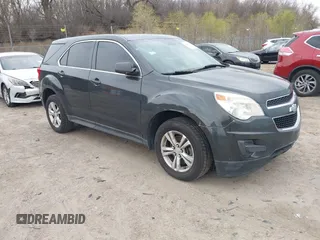 2013 Chevrolet Equinox LS with VIN 2GNALBEK0D1174864, listed as a IAAI auction lot 42060655 with 159,743 mi miles. Bid and sale history available at carsss.com. Image 1.