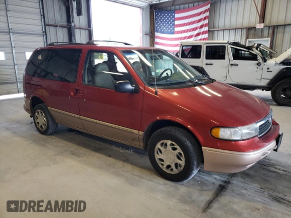 1997 Mercury Villager GS z VIN 4M2DV1119VDJ17229, wystawiony jako Copart lot #71769254 z przebiegiem 135 349 mil mil oraz Szkody całkowita. Historia ofert i sprzedaży dostępna na DreamBid. Obrazek 4.
